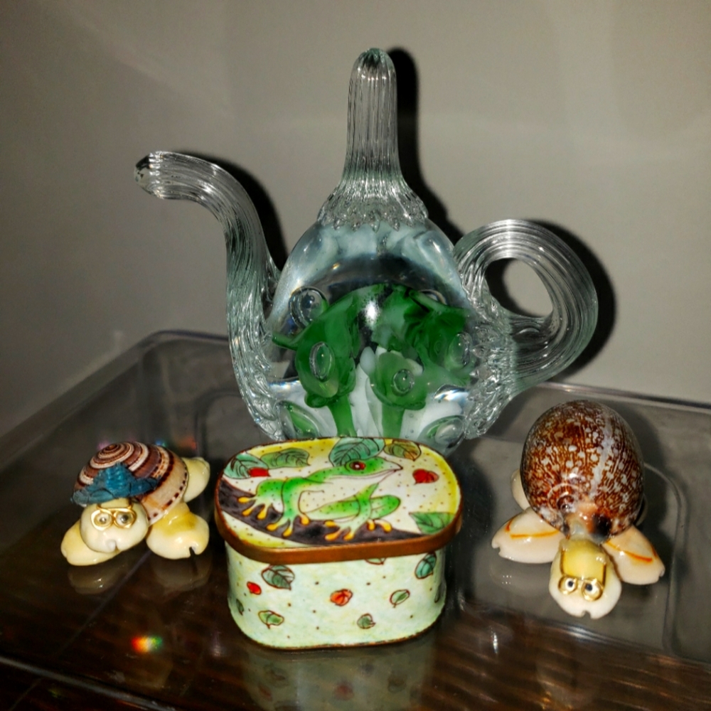 Froggy Turtle Tea Party